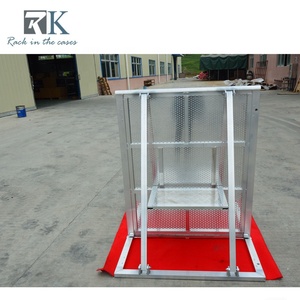 Barrera Plegable de Aluminio para Control de Multitudes, Valla Modular para Festivales al Aire Libre en Oferta - Product Image 2