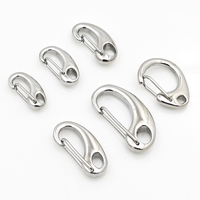 Fermoir mousqueton à ressort en acier inoxydable pour sacs, colliers et bracelets, fabrication OEM ODM, personnalisation, bijoux DIY