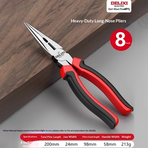 Pinze Multifunzione in Acciaio al Cromo-Vanadio, Tronchesi Diagonali, Pinze a Becco Lungo per Crimpatura, Attrezzi Industriali OEM - Product Image 5