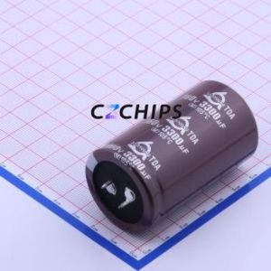 ตัวเก็บประจุอิเล็กโทรไลต์อะลูมิเนียมแบบ Snap-in รุ่น TDA160V3300M35*60 ชนิด Through hole (THT) ขนาด D35xL60 มม. 3300uF 20% 160V 10 มม. - Product Image 1