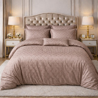Parure de lit quatre pièces personnalisable imprimée transfrontalière, style nordique, en mélange polyester-coton, drap-housse réactif