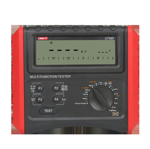 UT595 Digital Multifunction Electrical <strong>Tester</strong> Voltage Resistance Loop Phase Consequence Impedance <strong>RCD</strong> Measurement - Product Image 2