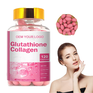 OEM kapsul perawatan kulit 5000mg Label pribadi <span class=keywords><strong>Glutathione</strong></span> produk kecantikan pil Gel lunak untuk pemutih kulit - Product Image 1