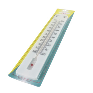 Thermomètre mural à boîtier en plastique thermomètre en verre d'intérieur - Product Image 5