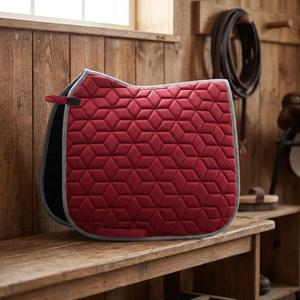 Almohadilla de Silla de Montar para Caballo de Doma Clásica, Personalizada, Premium, Acolchada, Mezcla de Lana y Polialgodón, Transpirable, Cómoda, para Salto de Obstáculos, Superventas - Product Image 3