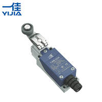Interrupteur de fin de course YIJIA YJME-8104 DPST 10A 440V, sécurité, levier à rouleau vertical en caoutchouc, positionnement rotatif, protection IP65, étanche à vis