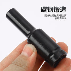 Douille hexagonale interne allongée en acier au carbone industriel 1/2 pouce pour clé à chocs électrique et pneumatique, clé à douille pour réparation automobile - Product Image 5