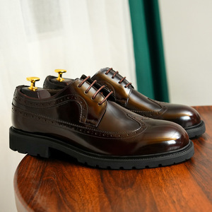 Zapatos Mocasines de Hombre de Cuero Genuino, Estilo Otoñal, Casuales, a la Moda, Atrevidos, Formales para Negocios - Product Image 2