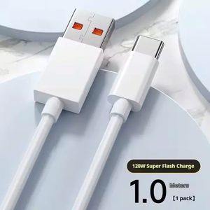 สายชาร์จ Gold Label Display 6A USB Type C 120W ชาร์จเร็วพิเศษ สำหรับโทรศัพท์มือถือ Android Xiaomi - Product Image 3