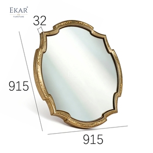 Table de toilette de luxe EKAR <span class=keywords><strong>Florentine</strong></span> &amp;   Miroir orné |   Coiffeuse peinte à la main de style anglais |   EKAR FURNITURE - Product Image 5