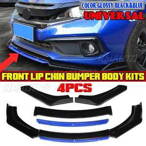 Spoiler universal 4 en 1 para parachoques delantero de coche, kit de carrocería, difusor divisor para SEAT LEON FR 5F MK3 MK3.5 para Ibiza 6J 6L - Product Image 1