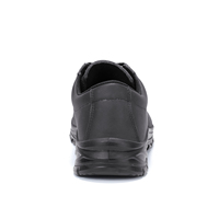 Botas de Seguridad Negras Transpirables de Corte Bajo JIANKUN, Antideslizantes, con Suela Ligera de PU+PU, de Alta Calidad, Impermeables, de Microfibra, para Invierno