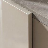Lemari Dapur MDF Lacquer Kustom Modern Set Kabinet Seluruh Rumah Unit Pantry Tinggi