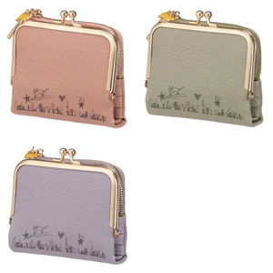 Versión coreana de lujo del mini estuche para tarjetas con cremallera y diseño de dibujos animados para mujer, con forro de poliéster. - Product Image 1