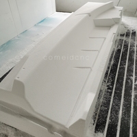 Contrôleur de Studio CNC rotatif à 2000 °, routeur 4 axes, 3000x1325mm, ATC, machine pour travailler le bois, pour la fabrication de moules de bateau
