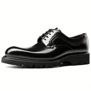 Men's Retro Kangaroo-Inspired Japanese Low-Top Office Career Lightweight Anti-Slip Breathable Patchwork Loafers <b>Pointed</b> <b>Toe</b> - Product Image 6