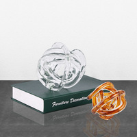 56H scandinave créatif géométrique ambre cristal pendentif irrégulier décoration de mariage accessoires accessoires pour la maison ornements
