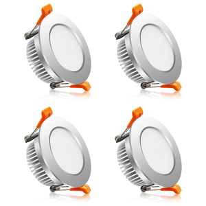 Venta al por mayor de focos empotrables redondos y cuadrados, downlight SMD ajustable de 5W, 7W, 9W, luz de techo para gabinetes, LED delgado de 3CCT - Product Image 1