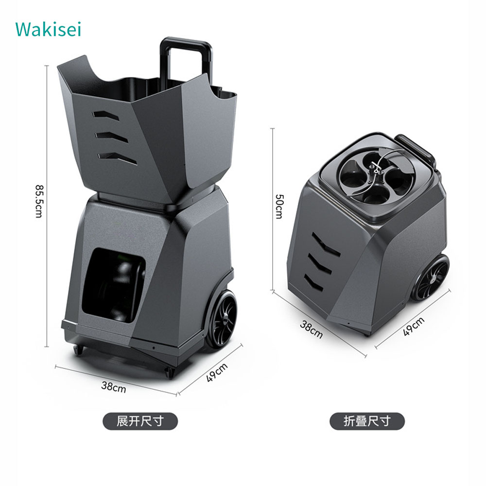 Hot Sale Professional Portable Durable Eco-Friendly Tennis Padel Ball Machine Outdoor APP Control Launch Training Shooting