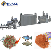 Machine à fabriquer des aliments pour animaux aquatiques, extrudeuse de granulés flottants pour poissons, machine de production d'aliments pour animaux au Nigeria