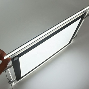 For Menu Display <b>LED</b> Crystal <b>Light</b> <b>Box</b> 2025 Hot Selling A4 Crystal Panel <b>Light</b> <b>Box</b> - Product Image 5