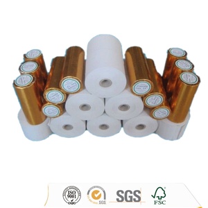 Rouleaux de papier thermique Unifon 57 mm, simple couche, 57x50 mm, papier de caisse enregistreuse, 100 % pâte de bois pure, certifié ISO 9001, papier de point de vente - Product Image 3