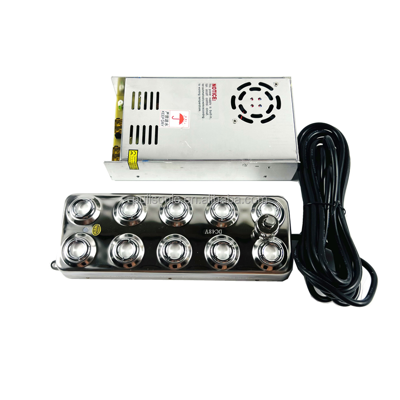 9kg h Cool Mist Humidifier for Plants 10 Heads Ultrasonic Humidifier Industry Humidifier Supplier