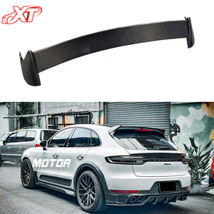 สปอยเลอร์หลังคาร์บอนไฟเบอร์คุณภาพสูงสำหรับ Porsche Macan S 95B 2014-2025 ปีกหลังฝากระโปรงท้าย - Product Image 1