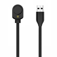 Station de charge pour montre intelligente Garmin MARQ2 Gen2 avec adaptateur d'alimentation magnétique, câble de charge avec blindage tressé pour athlètes et golfeurs