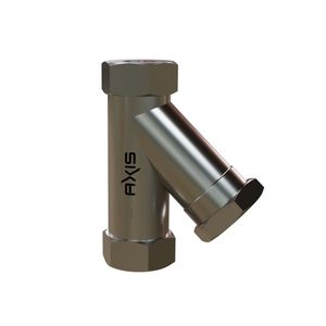ตัวกรองท่ออุตสาหกรรมแบบ Y ชนิด SS 316 ขนาด 40 ไมครอน ยี่ห้อ Retention Axis รับประกัน 1 ปี - Product Image 1