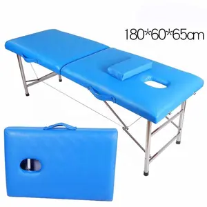 Spa Massage Bed Hot Sale Portable Collapsible Tattoo Beauty Massage Bed High Quality Spa Moxibustion Bed Massage Table