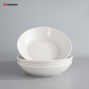Venta al por mayor de porcelana blanca de estilo esmerilado nórdico, vajilla de China blanca, cuenco, plato, taza, vajilla de cerámica, juego de cena para Cocina - Product Image 4