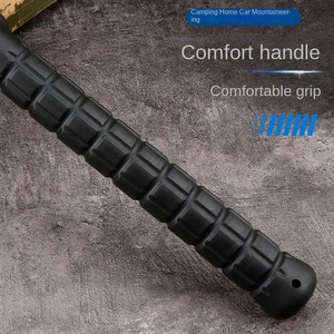 Hacha de Montaña Táctica de Acero Inoxidable de Doble Hoja para Defensa Personal, Estilo Tomahawk, para Supervivencia al Aire Libre y Campismo Industrial - Product Image 4