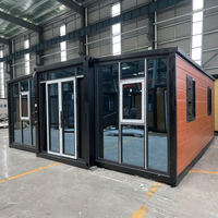 Maisonnette Modulaire Préfabriquée Pliable et Extensible Premium Magic Breathable de 40 pieds – Cabine Conteneur, Appartement Mobile, Hôpital