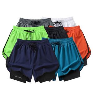 Pantalones Cortos Deportivos de Secado Rápido para Hombre, Diseño de 3 Puntos, Antideslumbrantes, Doble Capa, Transpirables, para Maratón, Atletismo y Deportes de Pista - Product Image 3