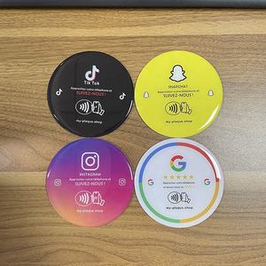 Carte Professionnelle NFC Intelligente en PVC Plastique TripAdvisor Snapchat Instagram Google Avis avec Code QR - Product Image 6