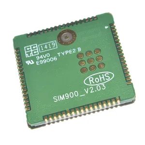 Módulo transceptor de comunicación inalámbrica, chip IC SIM900A original, doble frecuencia, GSM, GPRS, SIM900A