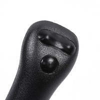 Manette de commande d'excavatrice HongWang, levier de commande, poignée en alliage d'aluminium noir, pièces de haute qualité, garantie 1 an