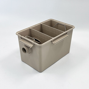 Separatore Olio-Acqua in PP Salvaspazio, Trappola per Grasso ad Alta Efficienza per Cucina - Product Image 1