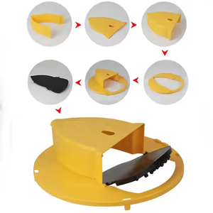 مصيدة فئران قابلة لإعادة الاستخدام صديقة للحيوانات مصنوعة من البلاستيك ABS وصندوق مكافحة الآفات للاستخدام الداخلي والخارجي بسعر الجملة من المصنع - Product Image 4