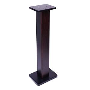 Vofull Hot Sales 32inch or Customize Size Brown Wooden Bookshelf Speaker <strong>Stand</strong> HIFI Sound Amplifier Floor Speaker <strong>Stand</strong> - Product Image 1