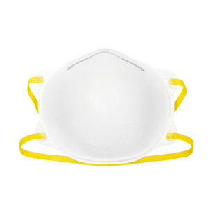 Hubei Haixin <span class=keywords><strong>N95</strong></span> masker medis, <span class=keywords><strong>Respirator</strong></span> sekali pakai putih dengan katup bernapas tagihan bebek bentuk V penutup telinga bulat - Product Image 3