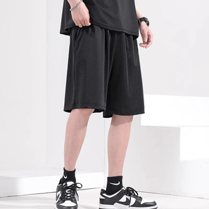 Men's Cotton Shorts Retro Graphic Summer Style Custom Daily Wear for Gym Running <b>Skateboarding</b> Mid Waist Cotton - Product Image 3