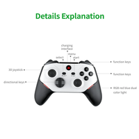 Console de jeu portable M88 4K TV Sticks avec deux manettes sans fil 2.4G, console de jeu vidéo rétro classique mini