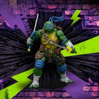 Figurine d'Action Leonardo Tortues Ninja Dark Source PVC Soldat Articulé Modèle Cadeau Homme OEM Jouet Statue