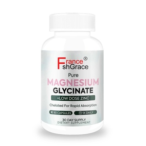 Offre Spéciale : Capsules de Glycinate de Magnésium à Force Maximale – Supplément de Magnésium Chélaté pour Adultes – Extrait Pur de Glycinate de Magnésium - Product Image 1