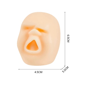Funny Decompression Squishy <b>Ball</b> Face Expression Office Decompression Human Face Doll Novelty & Gag Toys Office Vent <b>Squeeze</b> Toy - Product Image 1