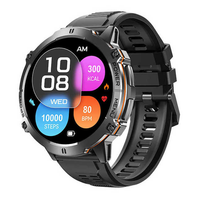 AMOLED X3 Smart Watch for Health Alarm Smartwatch Sleep Monitor Waterproof Wrist Device SOS Fitness Tracker