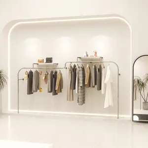 Gaogle Best Seller Boutique Display Rack For Clothing Supplies Stand customization