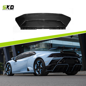 Base de coffre arrière pour Lamborghini Huracan <span class=keywords><strong>EVO</strong></span>/Spyder 2019, Spoiler en fibre de carbone, Amélioration style <span class=keywords><strong>EVO</strong></span> RWD, Base de coffre arrière - Product Image 1